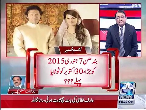 PMLN going to use Reham against Imran Khan and PTI?