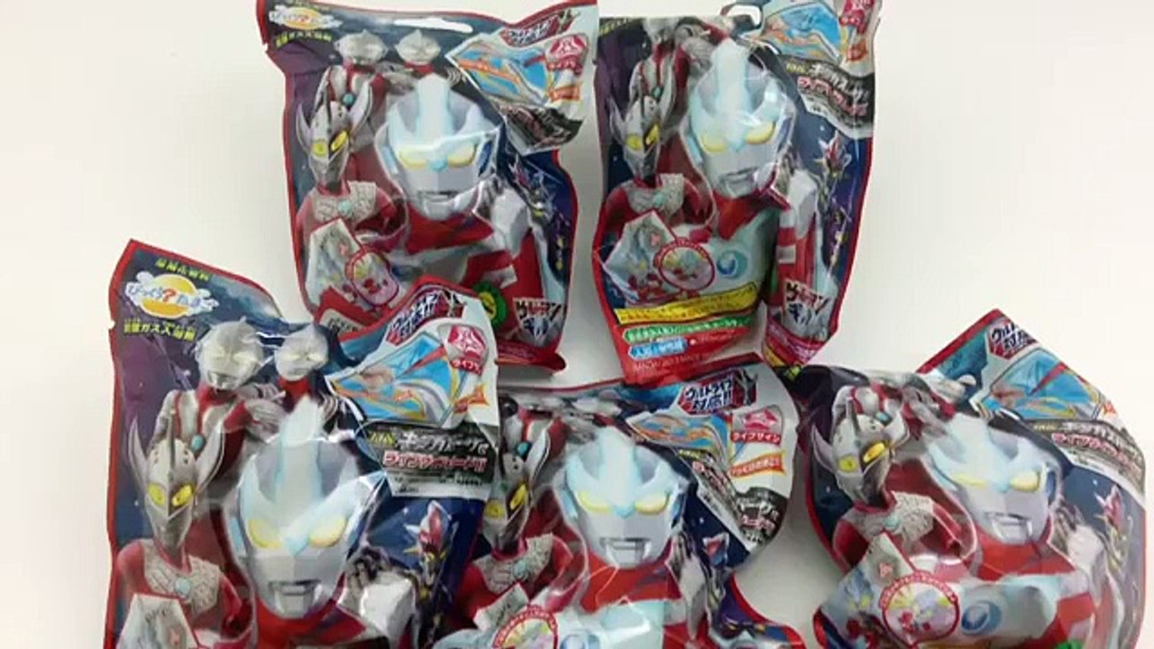 ウルトラマンギンガ　びっくらたまご ×５　ULTRAMAN GINGA Bath Ball ×５