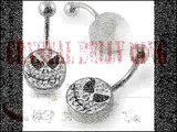 Crystal Belly Button Rings by Piercebody.com