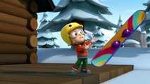 PAW Patrol New Pups Dangerous Snowboarding Clip