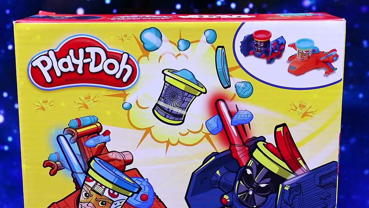 Batman and Superman Save Play Doh Can-Head Star Wars Luke Skywalker X-Wing from Darth Vade