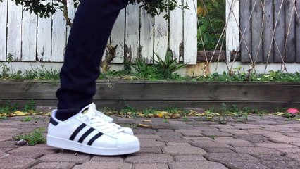 Adidas Superstar Orginals On-Feet w Different Bottoms