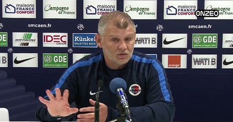 POINT PRESSE (SMC) : AVANT BASTIA - CAEN