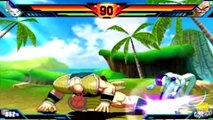 Dragon Ball Z: Extreme Butoden Krillin & Nappa Vs Frieza & Super Saiyan Blue Goku【Full HD】