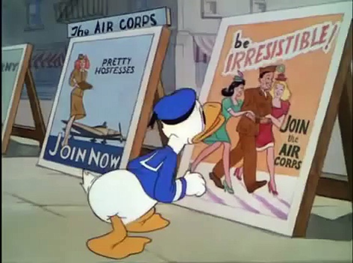 Donald Duck Donald Gets Drafted Episode