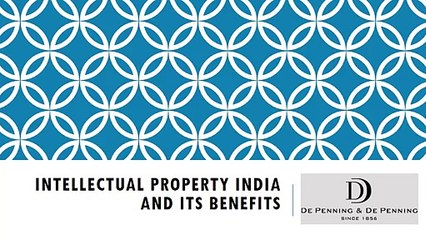 Intellectual Property India and its Benefits | Depenning & Depenning