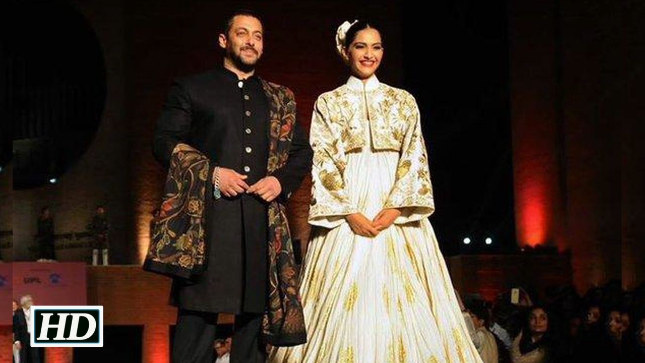 Salman Khan stuns all with his ramp walk with Sonam Kapoor