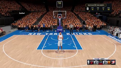 Rick Smooth Buzzer beater to end the 2nd quarter