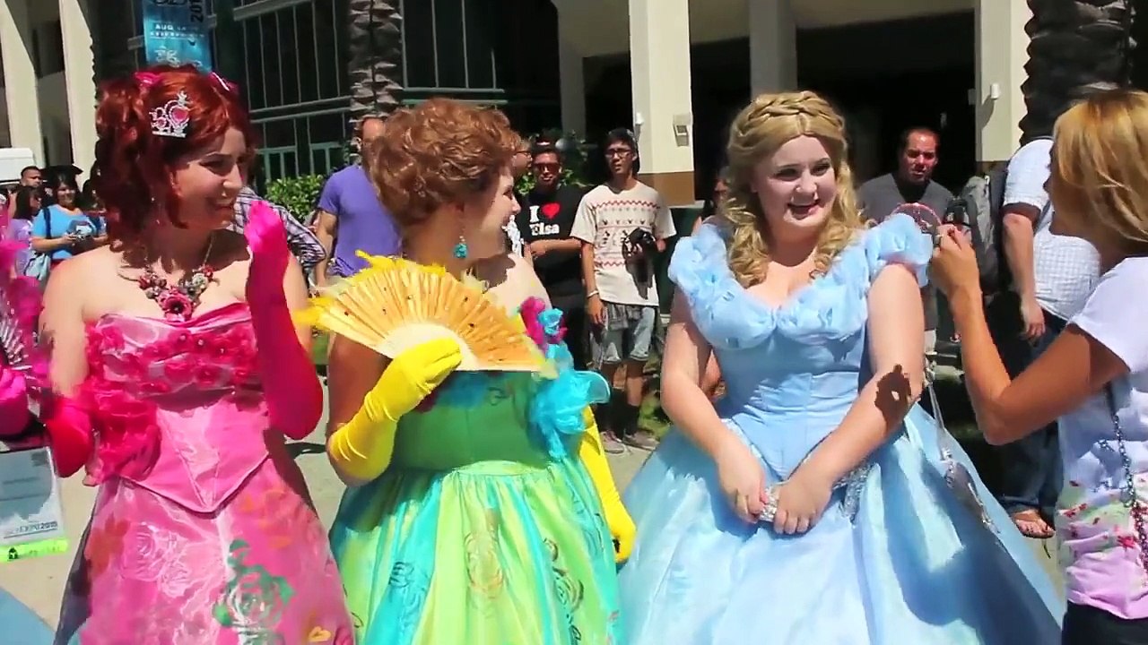 Real Disney Princesses D23 Interviews by DisneyToysFan Part 1.