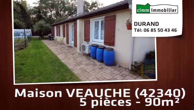 A vendre - maison/villa - VEAUCHE (42340) - 5 pièces - 90m²