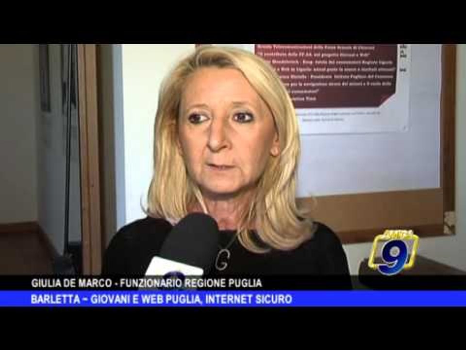 BARLETTA | Giovani e web Puglia, internet sicuro