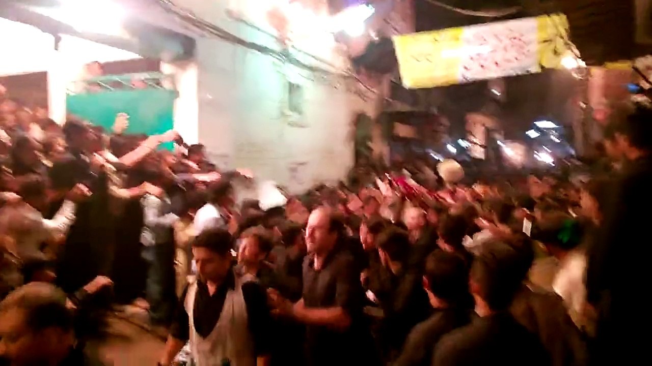 Shab E Ashoor 2015/1437 hj Outside Nisar Haveli