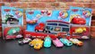 Disney Cars NEW 2015 Color Changers Lightning McQueen Sheriff +Mack Dip & Dunk Trailer Toy
