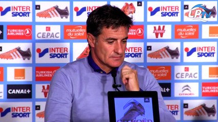 Michel et le soulagement de la victoire à Lille