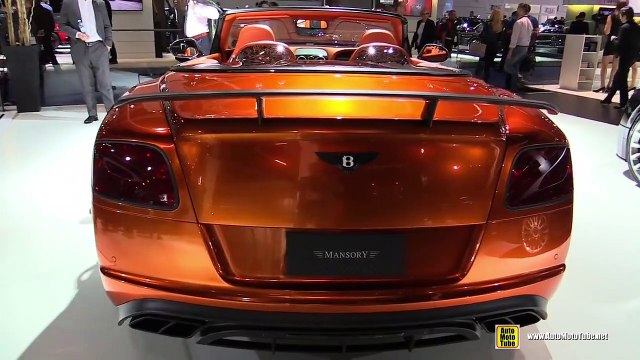 2016 Bentley Continental GTC Mansory 1000hp Special Edition - Exterior, Interior Walkaround