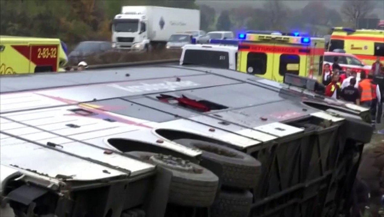 Grave accident de car en Allemagne : 59 enfants à bord, un mort
