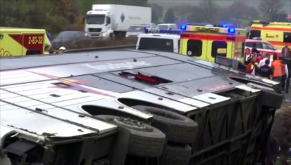 Grave accident de car en Allemagne : 59 enfants à bord, un mort