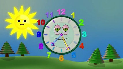 Kids Cartoons in 3D animation - Clock! {}