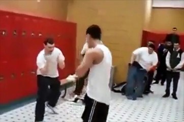 Show Off Gets Body Slammed In Locker Room Fight -Amazing Videos-Funny & Amazing Videos Collection