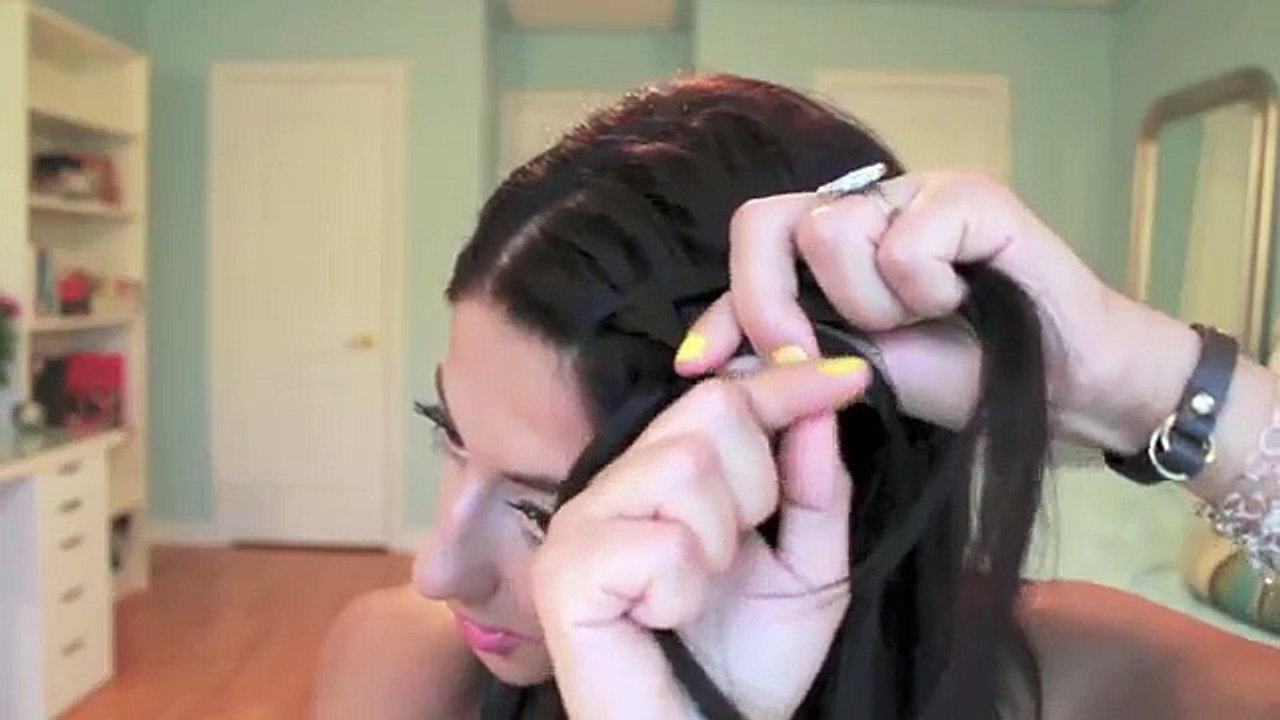 How To- French Waterfall Braid