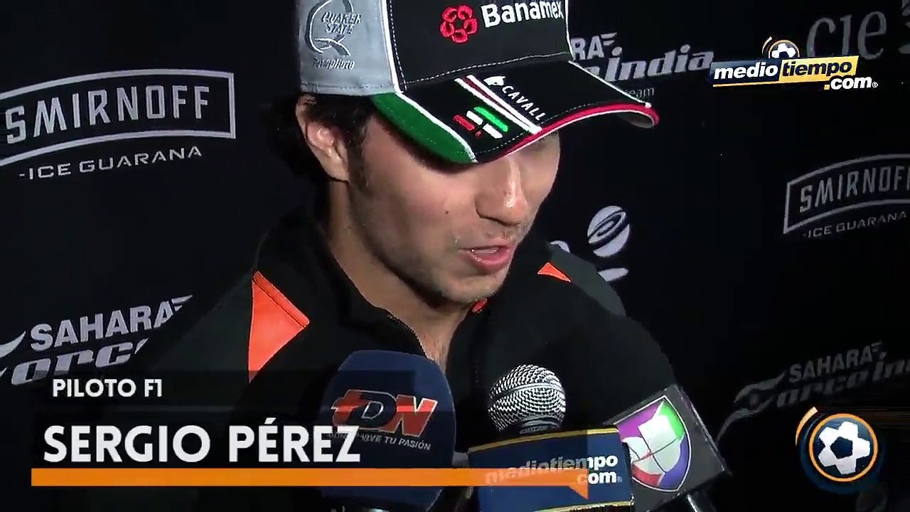 Espero hacer cosas importantes: 'Checo'