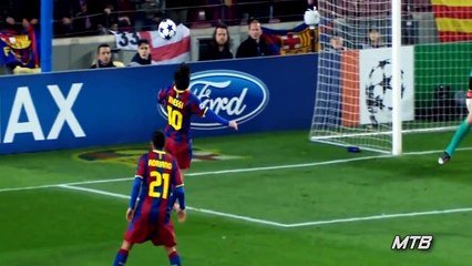 Messi, Xavi & Iniesta - Magical Ball Controls (HD)
