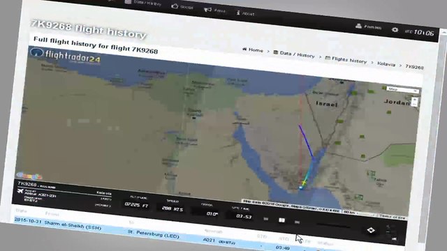 Egypt: Russian passener plane crashed in Sinai
