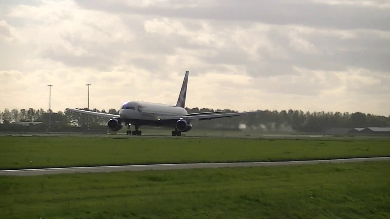Schiphol Polderbaan takeoffs