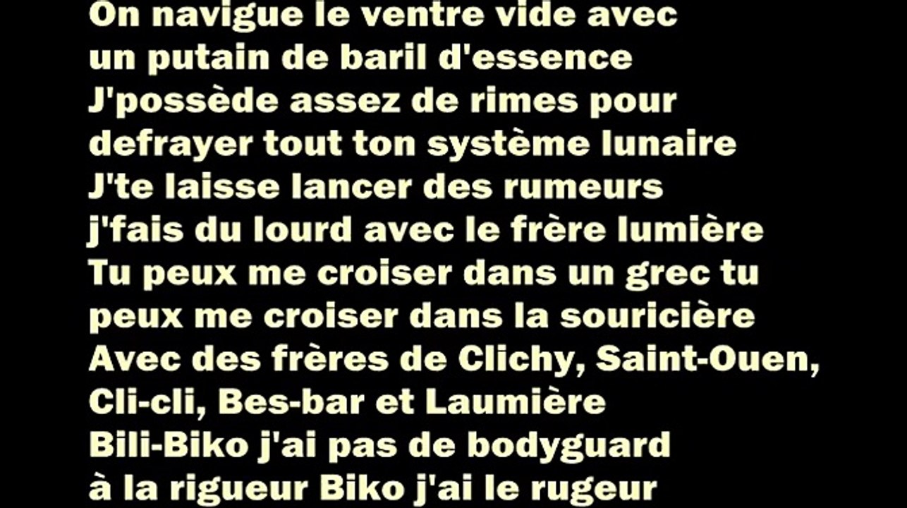 Hayce Lemsi - L'oeil du tigre (Paroles)