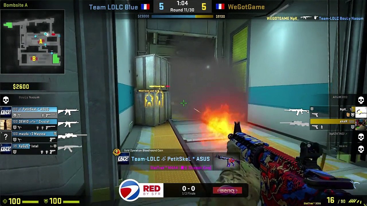 ESWC PGW 2015 Open CSGO - Semi-Final LDLC Blue VS WeGotGame (FR)