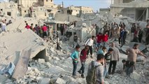 قتلى وجرحى في غارات روسية تستهدف حلب