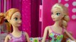 Frozen Anna and Elsa Babysitting Twins Watch School Christmas Play DisneyToysFan