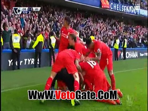 فيليب كوتينيو يتقدم بالهدف الثانى ليفربول فى تشيلسى