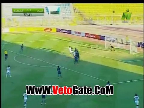 أحمد جمعة يتقدم بالهدف الاول المصرى فى انبى