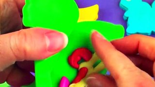 Play-Doh Surprise Eggs Animals My Little Pony Cars 2 Minnie Mouse Thomas Tank Elmo Toys FluffyJet [Full Episode]