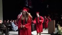 College Graduate Fails Backflip