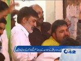 PML (N) workers firing in Shahdra during local body elections