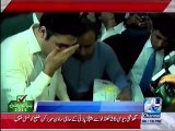 Pakistan Peoples Party Chairman Bilawal Bhutto Zardari casts first vote of his life
