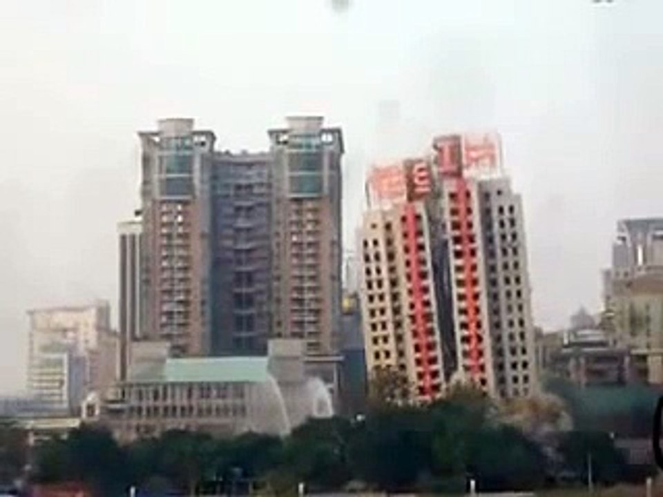 Chinese Building demolition gone so wrong