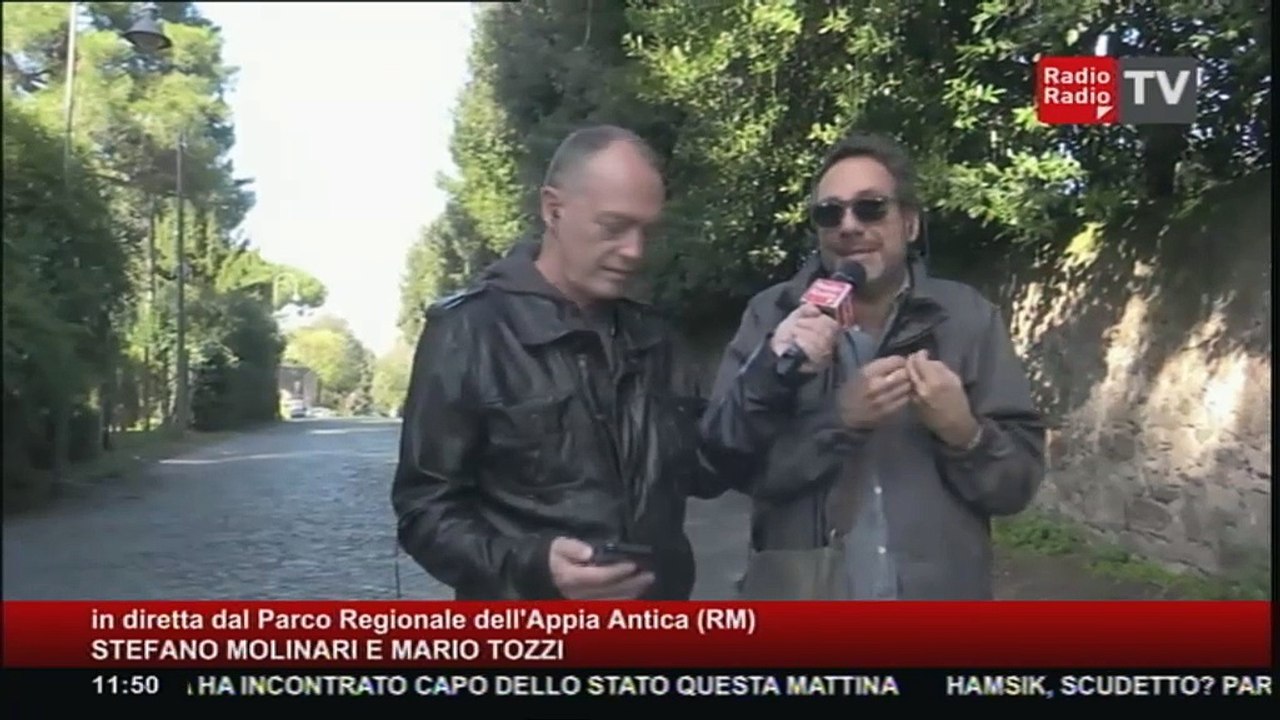 radioradio - 30 ottobre 2015 - Parco Appia Antica (4 Parte)