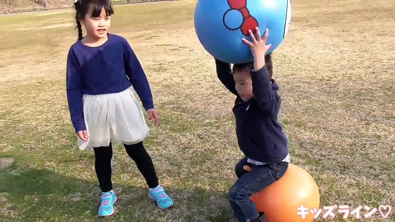 コキンちゃん ストレッチボール アンパンマンこどもミュージアム 限定 おもちゃ anpanma...