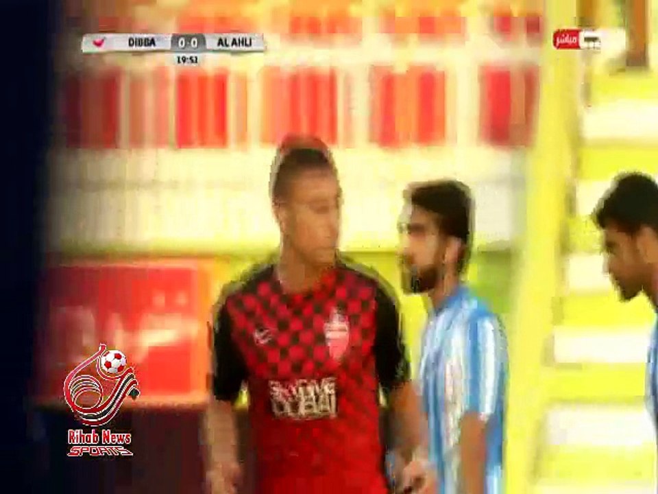 اهداف مباراة ( الاهلي 2-1 دبا الفجيرة ) دوري الخليج العربي الاماراتي 2015/2016