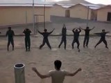 Soldiers of Afghanistan perform exercise