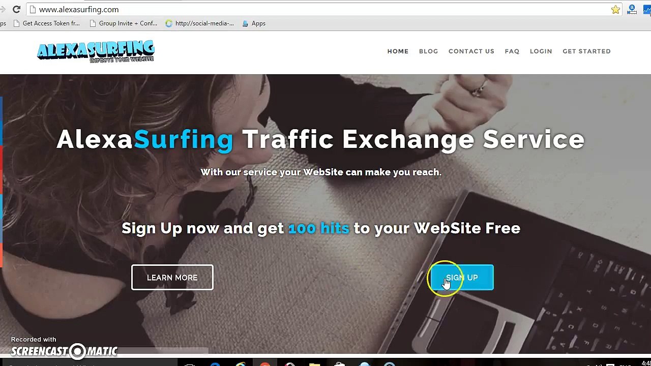 free Easy traffic for your website and easy way to earn money