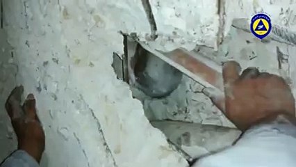 GOD Saves a little baby in Earthquake Must Watch