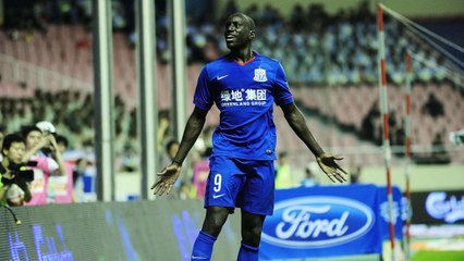 Le triplé de Demba Ba en Chine