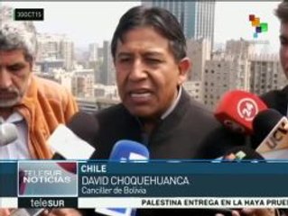 Canciller boliviano visita Chile por invitación de organizaciones