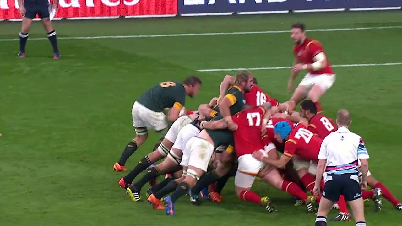 Outlandish offloads from the knockout stage