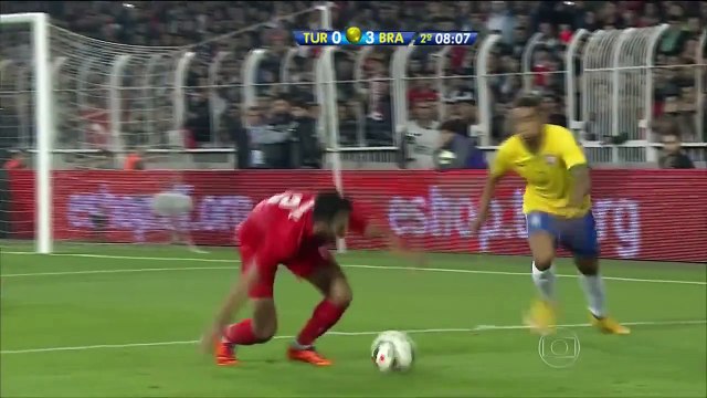 Willian Amazing Skill Elastico Turkey VS Brazil