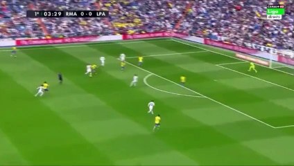 اهداف مباراة ريال مدريد ولاس بالماس ٣١-١٠-٢٠١٥